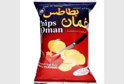 شيبس عمان بنكهة الفلفل الحار 100 جرام 